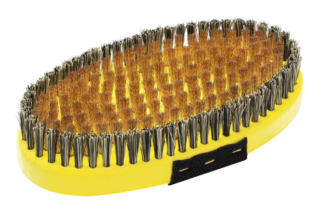 Base Brush oval Copper with strap